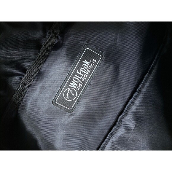 WOLFpak 45L Backpack Black Camping Hiking Gym Military Molle Hook Loop Wolfpack - Picture 8 of 16